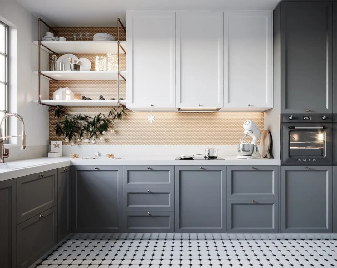 Jakie płytki do szarych mebli kuchennych? Odkryj idealne połączenia