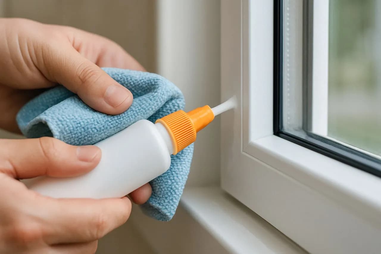 Skuteczne sposoby na usunięcie kleju z okna plastikowego bez uszkodzeń