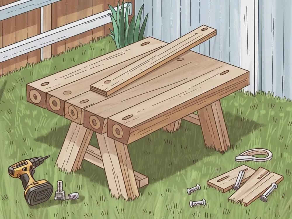 Jak zrobić stół z drewna - proste kroki, które musisz znać